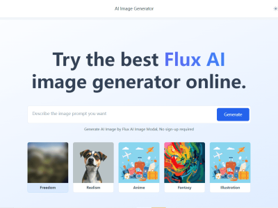 AI图像生成器Flux AI